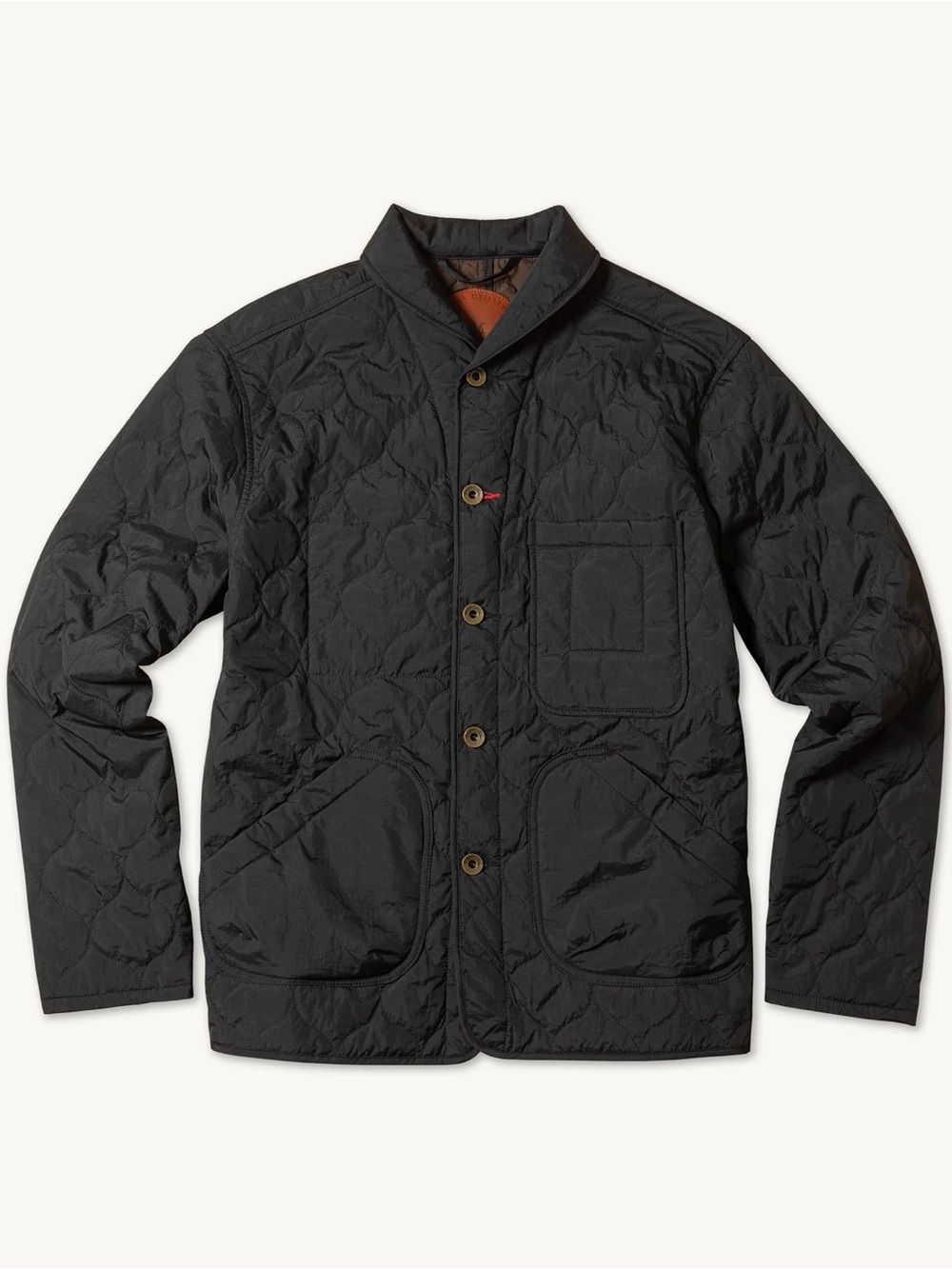 Imperfects Shepherds Shirt in Quilted Nylon